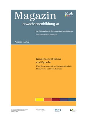 cover image of Erwachsenenbildung und Sprache